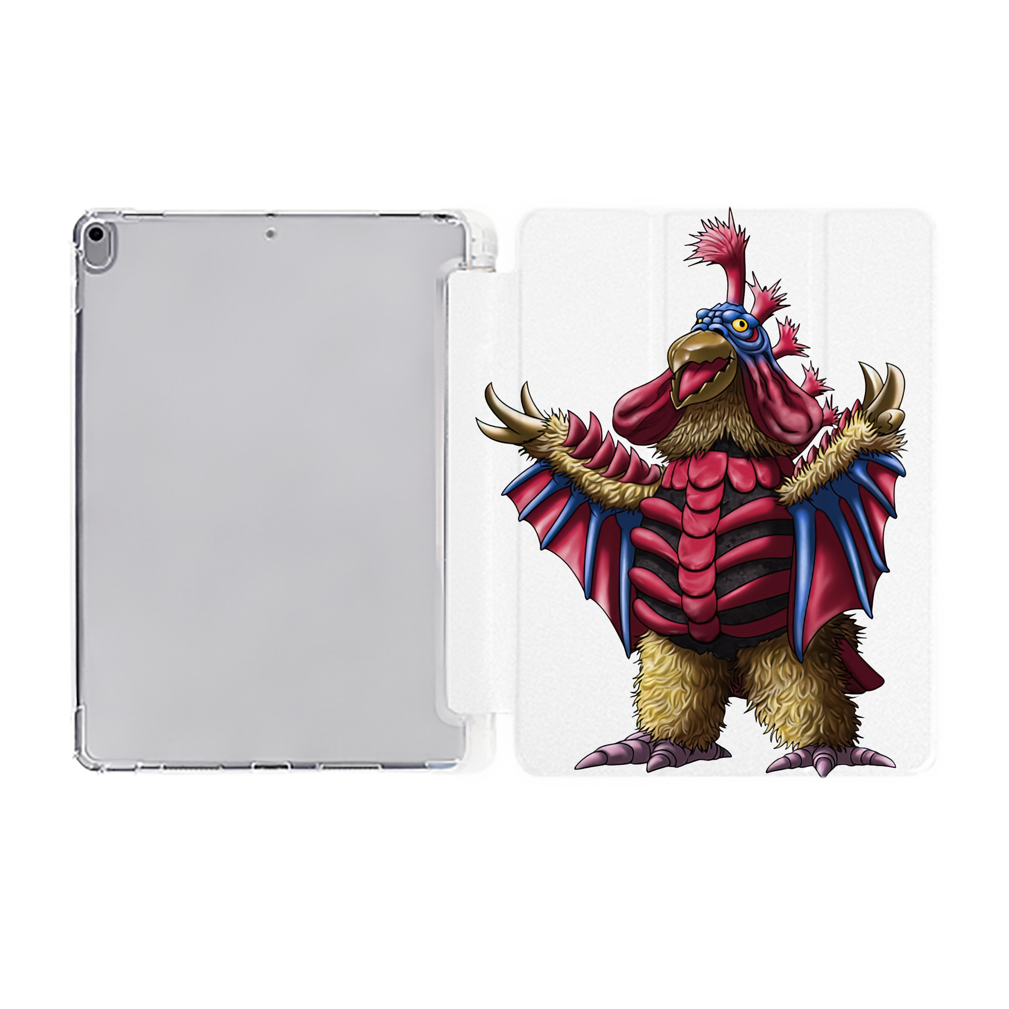 （画像用） ウルトラマン Ultraman IPad ケース ペン収納付き 三つ折りスタンド PUレザー×シリコン 対応機種9.5/10.5/10.9インチ